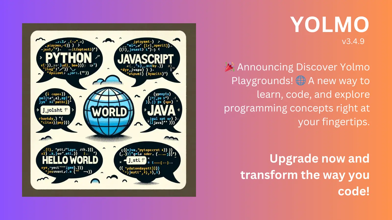 🎉 Announcing Discover Yolmo Playgrounds! 🌐 A new way to learn, code, and explore programming concepts right at your fingertips.